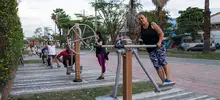 La felicidad y el deporte se pasearon la noche de jueves por el Corredor Verde