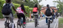 La felicidad y el deporte se pasearon la noche de jueves por el Corredor Verde