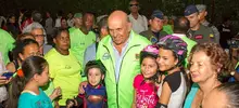 La felicidad y el deporte se pasearon la noche de jueves por el Corredor Verde