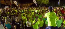 La felicidad y el deporte se pasearon la noche de jueves por el Corredor Verde
