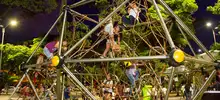 La felicidad y el deporte se pasearon la noche de jueves por el Corredor Verde