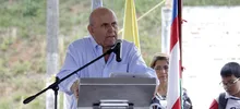 Alcalde Armitage pone la primera piedra del Centro de Integración y Desarrollo Social (CIDES)
