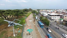 Avionetas de la Base Aérea también forman parte paisajística del Corredor Verde