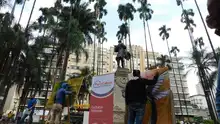 Arte gráfico en vivo y fútbol: protagonistas en el primer día del Encuentro de Culturas Urbanas 