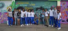 Comunidad de Santa Elena se unió para aportar en la recuperación de su barrio