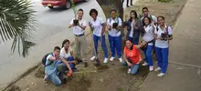 Comunidad de Santa Elena se unió para aportar en la recuperación de su barrio