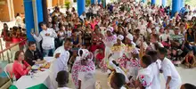 Derroche de talento artístico y ambiente de reconciliación se vivió con los niños, jóvenes y adultos mayores del Plan Jarillón