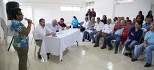 Alcalde Armitage presenta obras de reposición de redes hidráulicas en la comuna 16