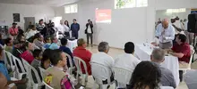 Alcalde Armitage presenta obras de reposición de redes hidráulicas en la comuna 16