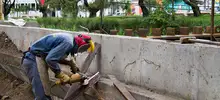 Puente de la calle 21 sobre el río Cali va en un 70% de adelanto