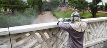 Así es el bello puente peatonal que complementará el diseño del parque Lineal