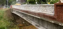 Así es el bello puente peatonal que complementará el diseño del parque Lineal