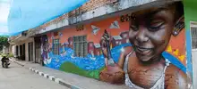 La calle del color que borró fronteras en Petecuy I