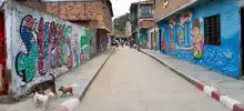La calle del color que borró fronteras en Petecuy I