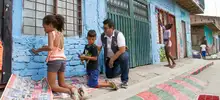 La calle del color que borró fronteras en Petecuy I