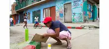 La calle del color que borró fronteras en Petecuy I