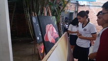 Estudiantes con capacidades excepcionales muestran proyectos en el Liceo Departamental