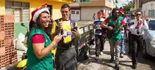 Hogar de acogida del barrio El Piloto realizó sensibilización en el barrio La Isla