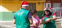 Hogar de acogida del barrio El Piloto realizó sensibilización en el barrio La Isla
