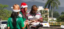 Hogar de acogida del barrio El Piloto realizó sensibilización en el barrio La Isla