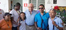 Alcalde Armitage corrobora avances del progreso social con deporte y educación en la comuna 4