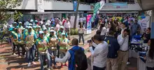 Caleños acceden a la información del municipio en la Feria de la Transparencia