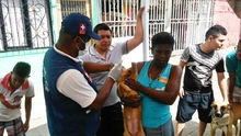 Foto brigada social barrio El Vergel