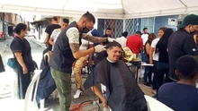 Foto brigada social barrio El Vergel