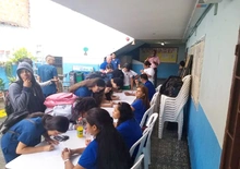 Brigada social en IEO Francisco de Paila Santander