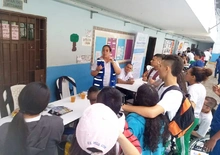 Brigada social en IEO Francisco de Paila Santander