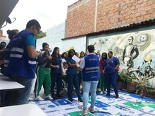 Brigada social en IEO Francisco de Paila Santander