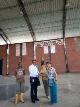 Unidad de Bienes y Servicios entregó como nuevo el Coliseo del barrio la Base