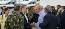 Alcalde Armitage anuncia llegada de 200 policías más para Cali, tras consejo de seguridad con el presidente Duque