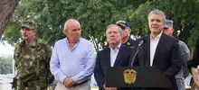 Alcalde Armitage anuncia llegada de 200 policías más para Cali, tras consejo de seguridad con el presidente Duque