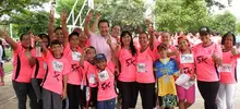 Runners listos para la carrera 5K Jarillón con el programa Carreras y Caminatas