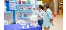 Talento y creatividad en el Mercatón Navideño, 90 expositores. 