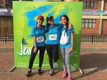 Un río celeste se tomó las calles del Distrito de Aguablanca con la ´5K Jarillón’