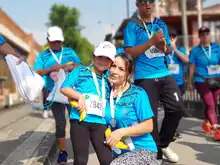 Un río celeste se tomó las calles del Distrito de Aguablanca con la ´5K Jarillón’