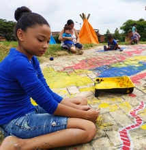 Potrero Grande se transforma en un colorido escenario para las niñas y los niños de Cali