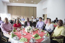 Desayuno rectores Mi Comunidad es Escuela