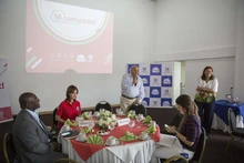Desayuno rectores Mi Comunidad es Escuela 