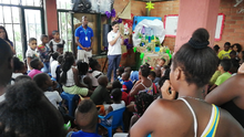 Alcaldía de Santiago de Cali celebró la navidad con los niños de comunas vulnerables