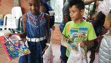 Alcaldía de Santiago de Cali celebró la navidad con los niños de comunas vulnerables