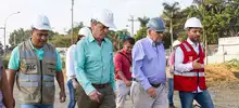 Obras en el sur de Cali fueron supervisadas por el alcalde y el secretario de Infraestructura 7
