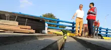 Secretario de Infraestructura da parte de tranquilidad de la estructura de la prolongación de la Avenida Ciudad de Cali
