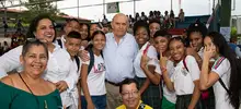Alcalde Armitage verificó avances de obras infraestructura vial, deportiva y educativa en la comuna 7 2