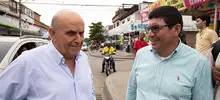 Alcalde Armitage verificó avances de obras infraestructura vial, deportiva y educativa en la comuna 7 12
