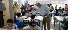 Alcalde Armitage verificó avances de obras infraestructura vial, deportiva y educativa en la comuna 7 24