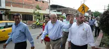 Alcalde Armitage verificó avances de obras infraestructura vial, deportiva y educativa en la comuna 7 30