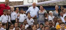 Alcalde Armitage verificó avances de obras infraestructura vial, deportiva y educativa en la comuna 7 31